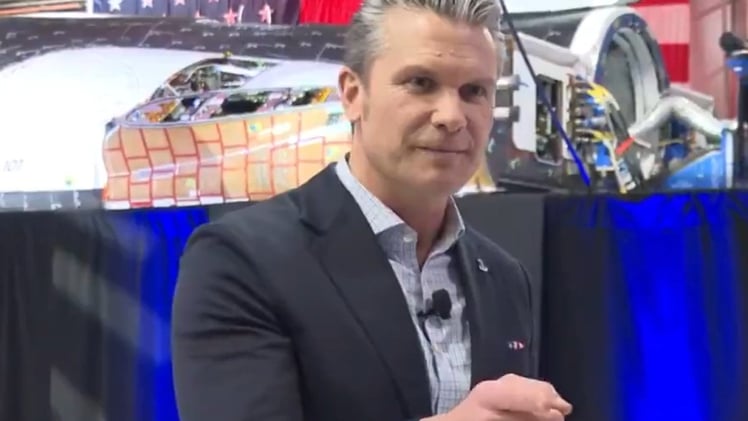 WATCH: Pete Hegseth Gives First Public Remarks on Releasing UFO Files