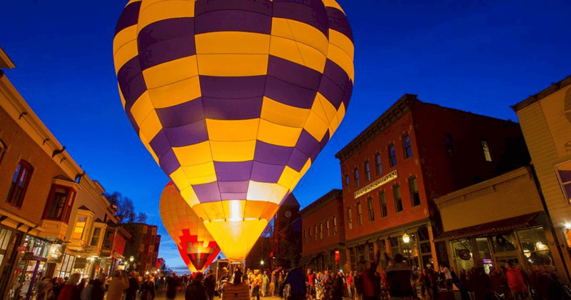 🌲 Hot Air Balloon Festivals to Naming a Rhino in RiNo