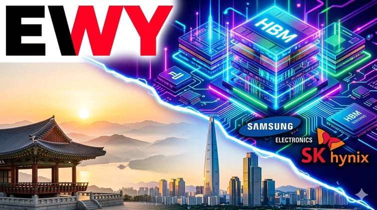 The AI Supercycle: Why Samsung and SK Hynix Make EWY a Portfolio Essential🚀