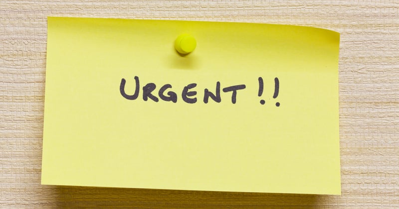 La diferencia entre interés y urgencia