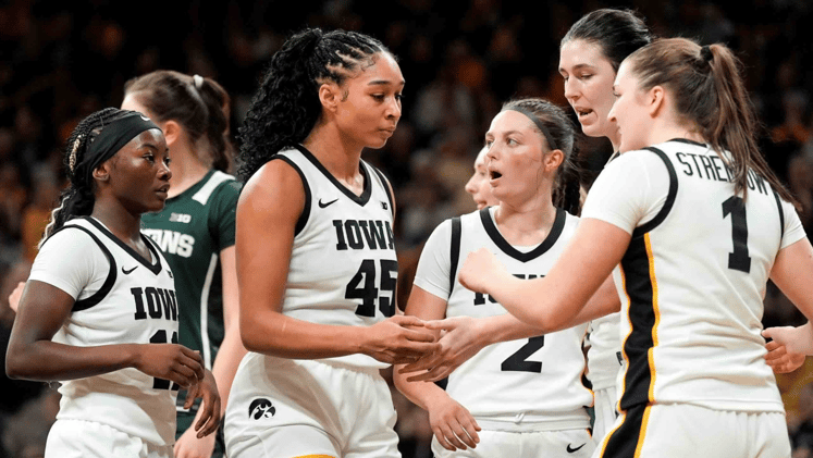 Post-Caitlin Clark Iowa breaks back into the Top 10