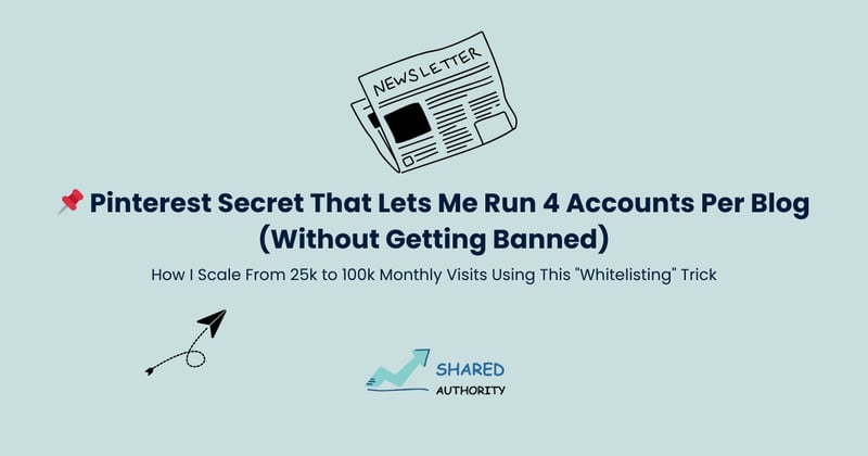 📌 Pinterest Secret That Lets Me Run 4 Accounts Per Blog (Without Getting Banned)