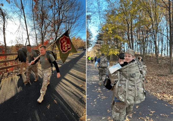 Your marching orders: Report to the Veterans Day Ruck March 🥾