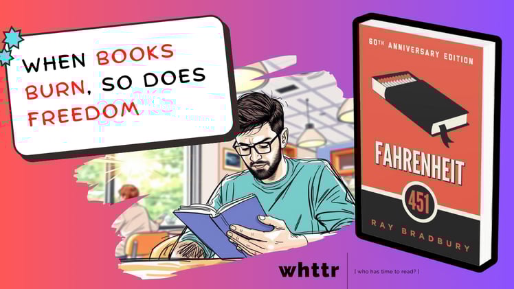 What If Books Were Illegal? Fahrenheit 451 Has Some Thoughts