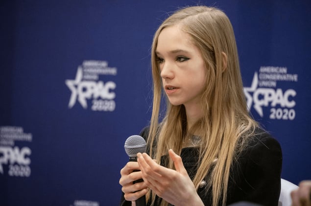 ‘Anti-Greta’ Naomi Seibt Seeks Asylum in U.S. After Antifa Death Threats