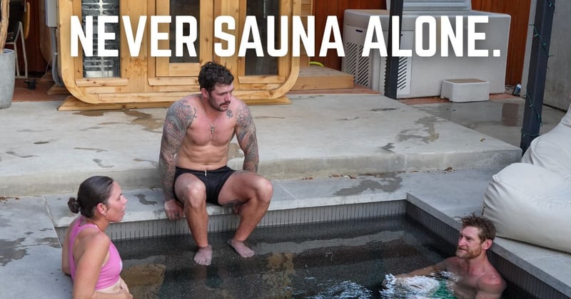 The beauty of a Sauna conversation  