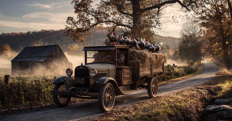 🦃 The Outlaw Who Hid His Bourbon Under Gobbling Turkeys (And Fooled Every Fed in Sight)