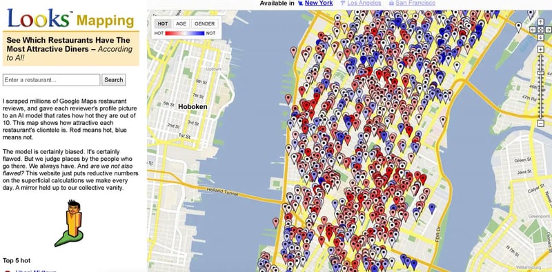 🍷🔥 The Heat Is On: AI Says These NYC Restaurants Are Full of Hotties, and We Have Questions