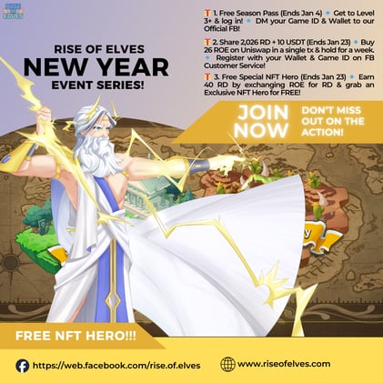 🔥🎆 Rise of Elves New Year Event Series: Start 2026 with Epic Rewards! 🔥