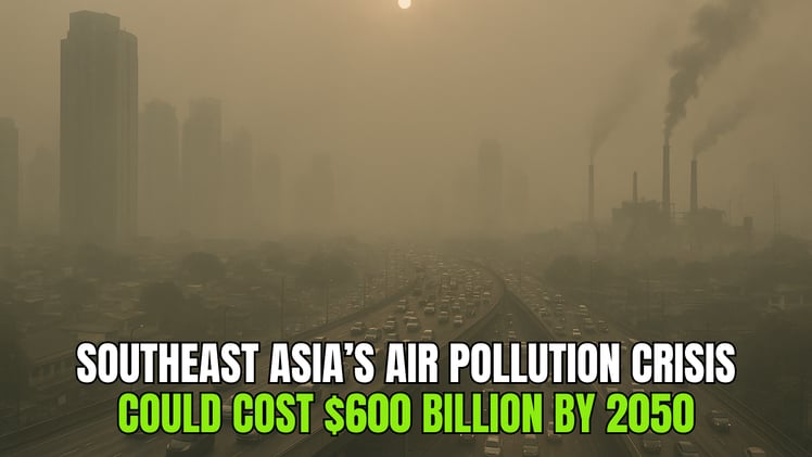 🌱 Southeast Asia’s Air Pollution Crisis Could Cost $600 Billion by 2050 🔥💰