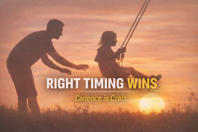 Thoughts on Thursday: Sharpening the Axe is About Cadence, Not Compensation