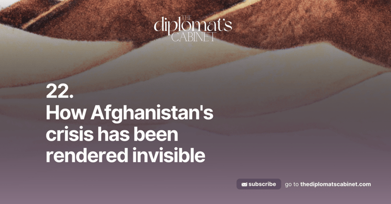 22. How Afghanistan's crisis has been rendered invisible