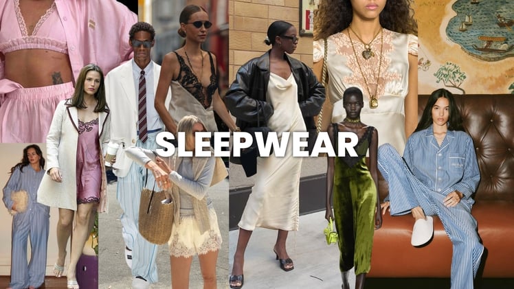 Moda íntima como roupa de sair? O boom do sleepwear nas ruas