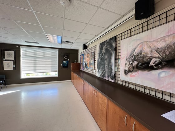 Come check out my exhibition at the Sheep River Library