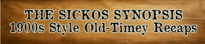 The Sickos Synopsis - Our Weekly early 1900s Style Old-Timey Game Recaps - Week 12 Edition 