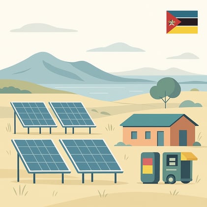 Mozambique, HCB Plan 400MW Solar Plant