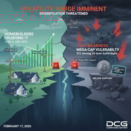 🚀 MARKETS BRACE FOR VOLATILITY SURGE AS CORRELATION SPIKE THREATENS DIVERSIFICATION 
