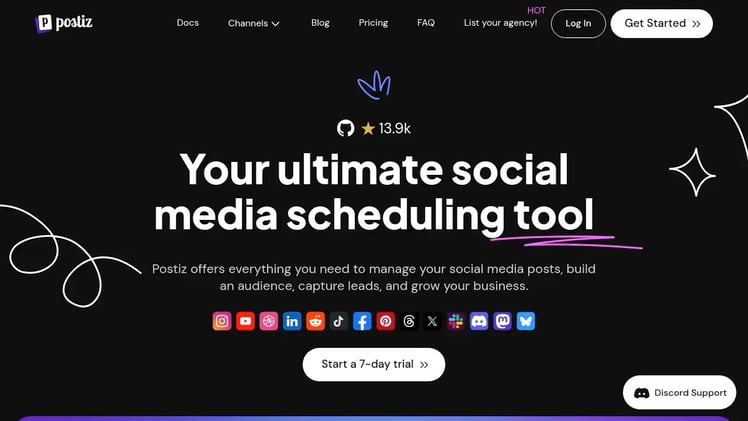 Open source social media magic ✨