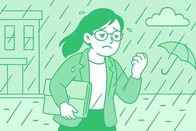 Cuando el clima nubla la mente de los trabajadores: el impacto del mal tiempo