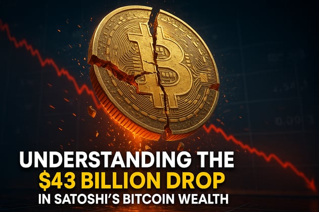 Understanding the $43 Billion Drop in Satoshi’s Bitcoin Wealth