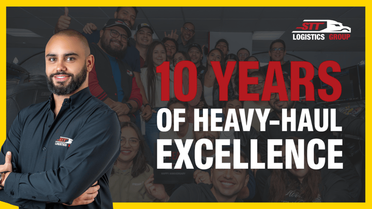 Miami Freight Broker STT Logistics Group Marks 10 Years as a Heavy-Haul Leader