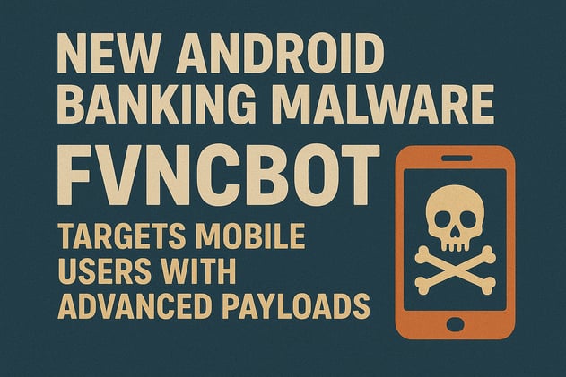 New Android banking malware FvncBot targets mobile users with advanced payloads