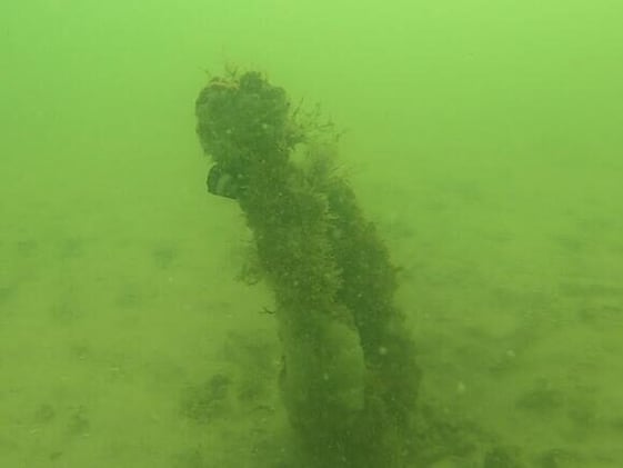 Naples Beachgoers are at risk from hidden debris.