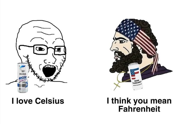I'm boycotting Celsius
