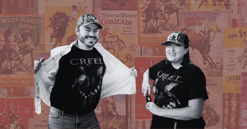 "Divorced dad rock" fashion hits the rodeo