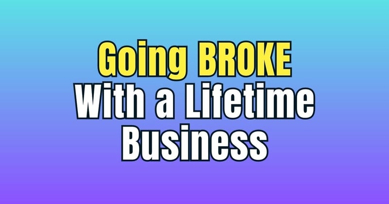 How you'll go broke with a lifestyle business