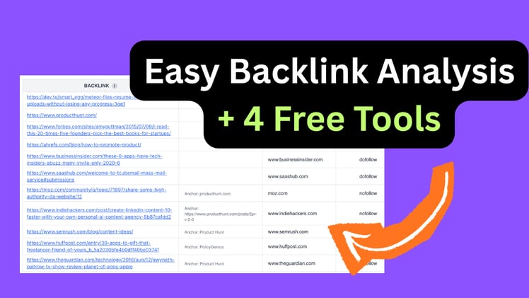 Backlink Analysis: How Real Startups Find Links That Actually Grow SEO