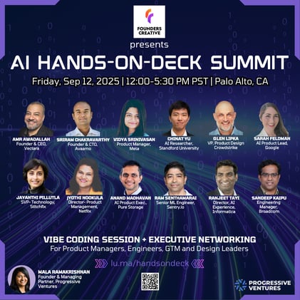 AI Hands-on-Deck Summit: Engineering, Product, Design & GTM Alike