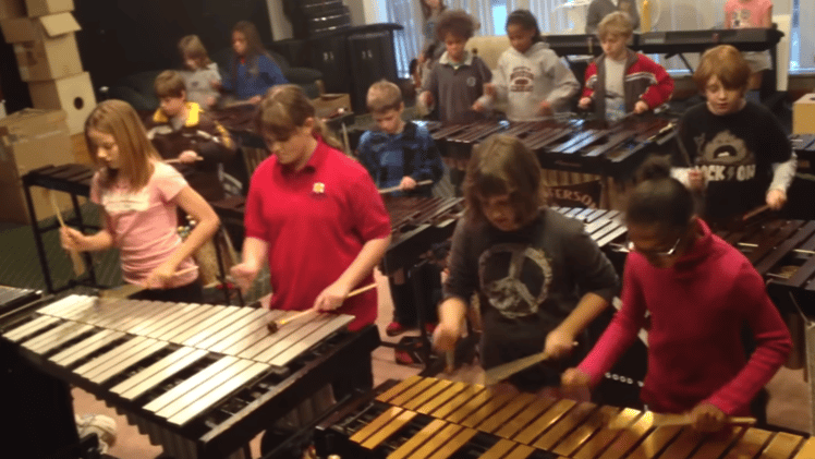 Ozzy's "Crazy Train" on xylophones 🎶