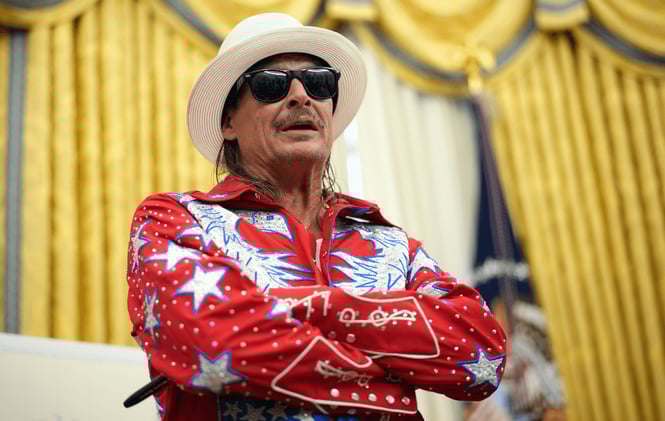 Kid Rock Fires Back at Lip-Sync Accusations After TPUSA Halftime Show