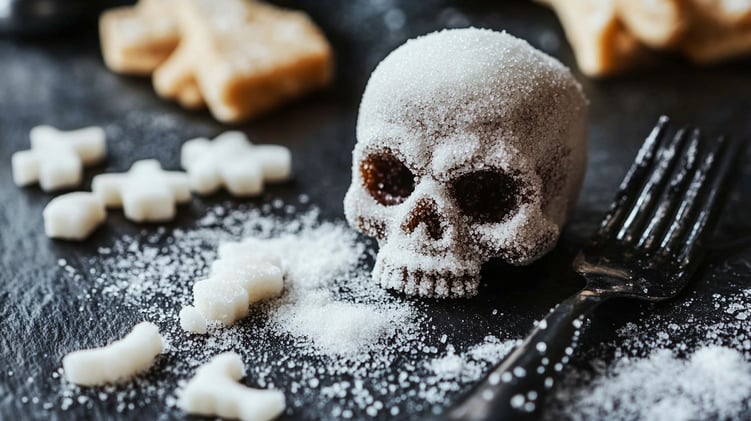 The chain reaction of stuffing your face with sugary foods and drinks