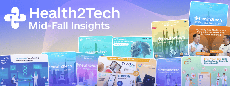 This October in Health2Tech: Fresh Talks, Fresh Faces