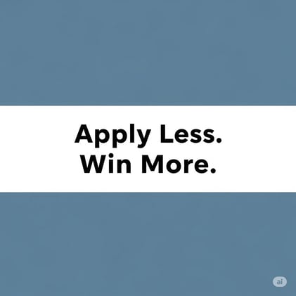 Apply Less. Win More.