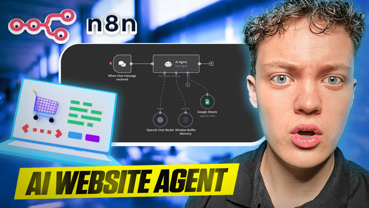 AI Website Agent mit n8n entwickeln (in unter 10 Minuten) | n8n Deutsch