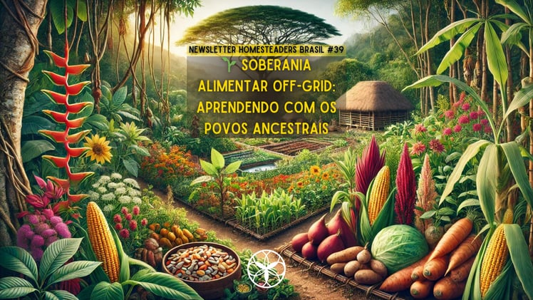 Homesteaders Brasil #39 | 🌱 Soberania Alimentar Off-Grid: Aprendendo com os Povos Ancestrais
