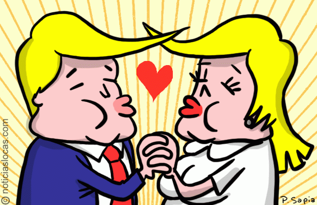 Crean un sitio de citas exclusivo para seguidores de Trump
