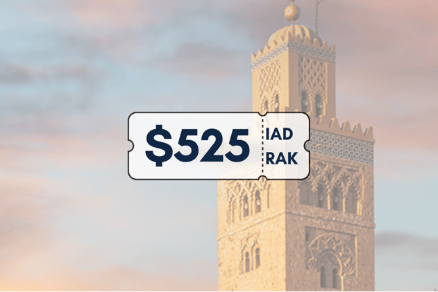 Deal Alert: D.C. to Marrakesh for $525 Roundtrip