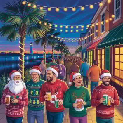 🎄 Deck the Isles: Pub Crawls, Ugly Sweaters & Holiday Chaos