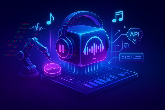 🎶 Gere música automaticamente com a ElevenLabs