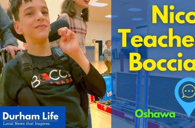 Rolling to Victory: Nico, the Young Boccia Champion from Oshawa