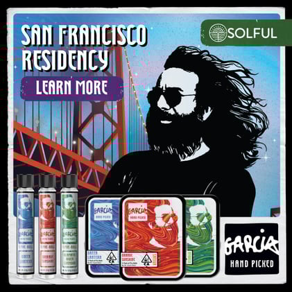 Garcia Hand Picked and Northern California’s Solful Announce Landmark Collaboration to Celebrate Jerry Garcia’s Legacy in San Francisco