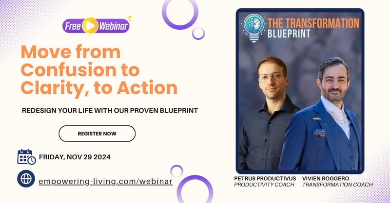 Your Official Invite to The Transformation Blueprint Webinar