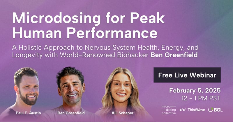 Microdosing for Peak Performance