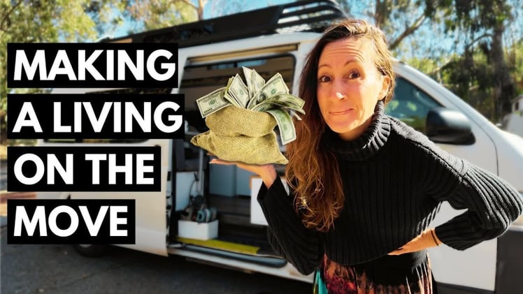 HOW I MAKE MONEY Living Van Life in Australia & My Unconventional Retirement Plan