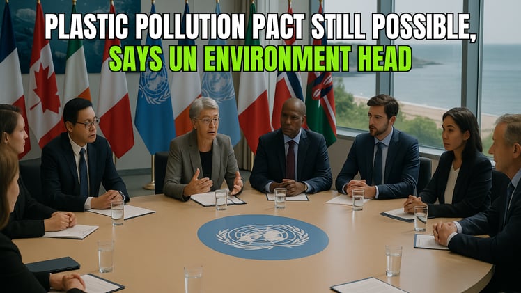 🌱 Plastic Pollution Pact Still Possible, Says UN Environment Head 🌊🌎