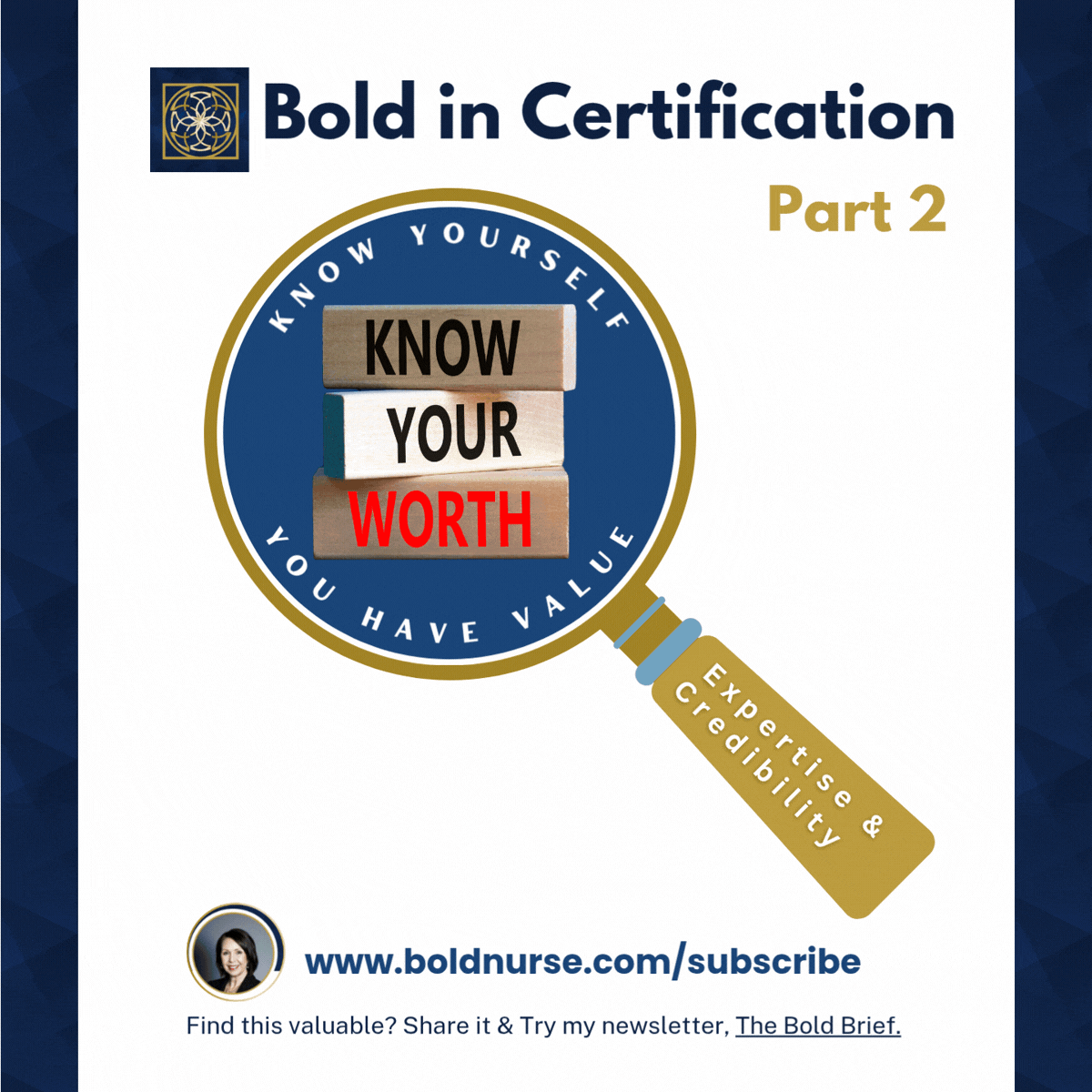 Bold in Certification - Part 2